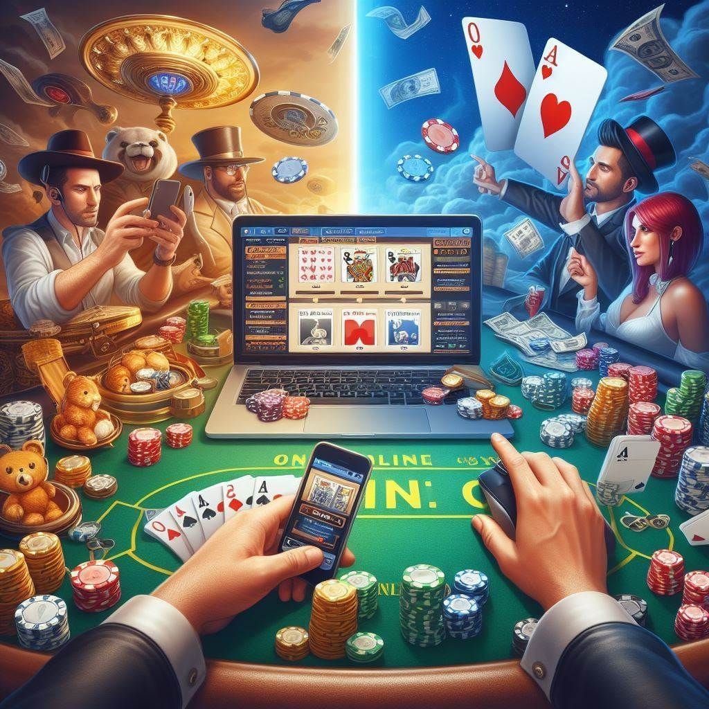 Skrin permainan Casino Hold'em pohon emas333 di perangkat mobile